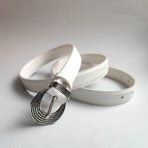 کمربند چرمی سگک مدل دار- BA11