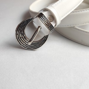 کمربند چرمی سگک مدل دار- BA11