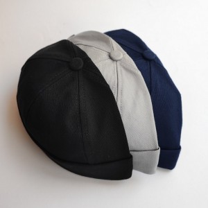 کلاه داکر کتان ساده | در رنگ بندی متنوع