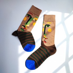 جوراب طرح صورت برند Mosiao