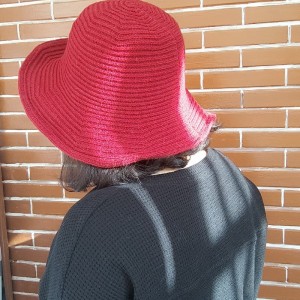 کلاه پاییزه زنانه بافت وارداتی مدل فلاپی.jpg