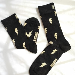 جوراب هپی ساکس طرح رعد - HAPPY SOCKS
