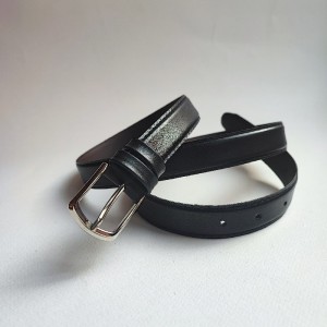 کمربند چرم صنعتی دور دوز عرض 3.5 سانت | مدل شانا