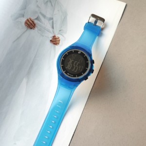 ساعت  اسپرت دیجیتال ضد آب بنمی با بند شفاف سیلیکونی |BNMI