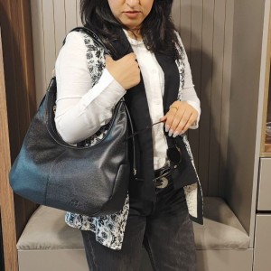 کیف چرمی قایقی زنانه شرکتی BENO مدل درنا | جادار و شیک