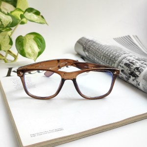 عینک بلوکات با فریم  مستطیلی ویفرر (wayfarer)