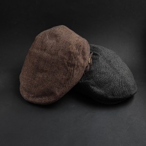 کلاه باراتا (فلت) کلاسیک مردانه پشمی با آستر گرم
