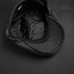 کلاه باراتا (فلت) کلاسیک مردانه پشمی با آستر گرم