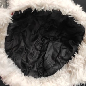 کلاه ترپر زمستانی چهارخانه با لبه برگردان خز