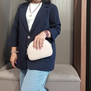 کیف دوشی زنانه چرمی مدل باران