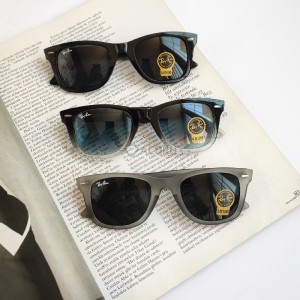 عینک آفتابی ویفرر یونیسکس طرح Ray-Ban با عدسی شیشه‌ای.jpg