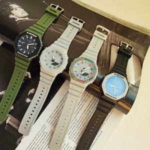 ساعت مچی سیلیکونی طرح G-Shock مدل 2100