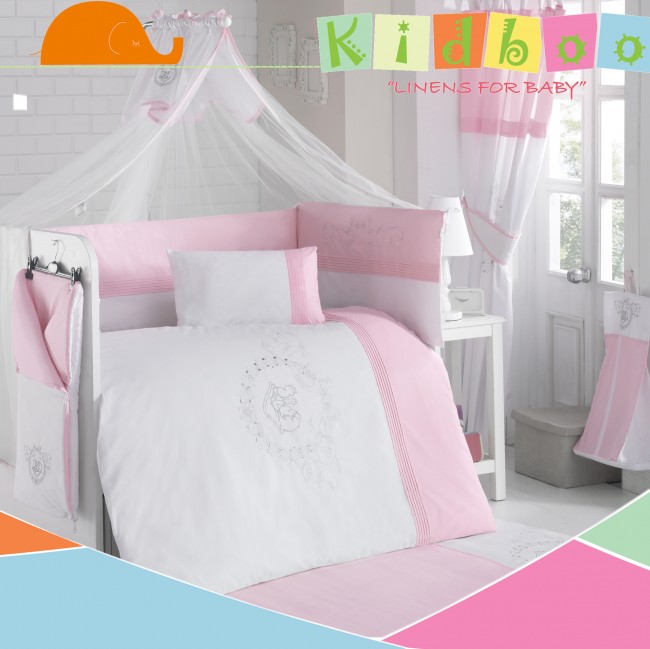سرویس روتختی 9 تکه Baby Pink
