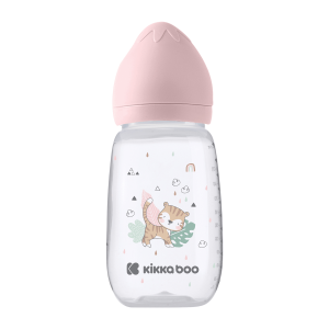 شیشه شیر 310 میل طلقی کیکابو طرح savanna