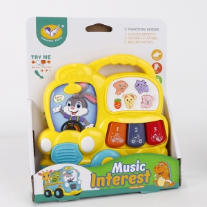 اسباب بازی موزیکال طرح ماشین Jialegu toys کد 63-855