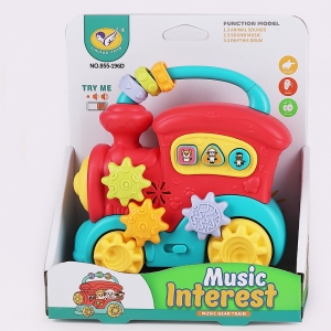 اسباب بازی موزیکال طرح قطار Jialegu toys کد 196-855