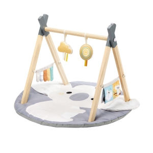 تشک بازی پایه چوبی Konig kids طرح کوالا