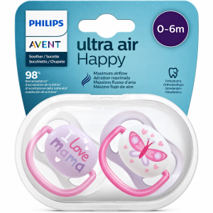 پستانک 0 تا 6 ماه اونت  Avent ultra air