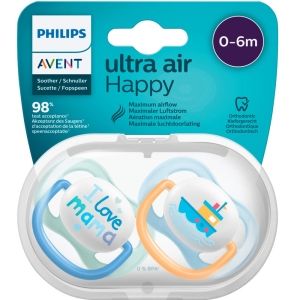 پستانک 0 تا 6 ماه اونت  Avent ultra air