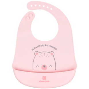 پیشبند سیلیکونی کیکابو kikkaboo طرح bear with me