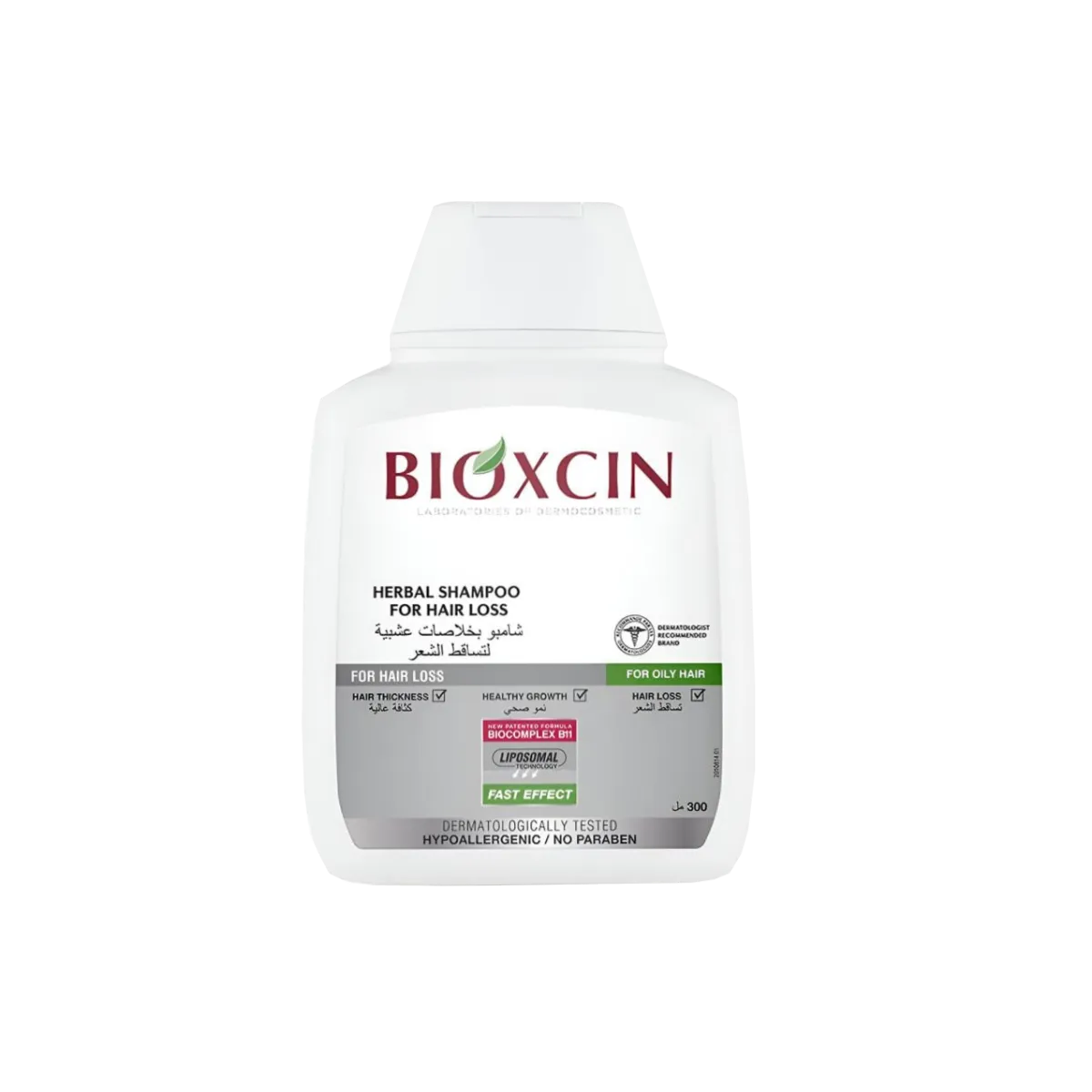 شامپو ضد ریزش مو بیوکسین مخصوص موهای چرب