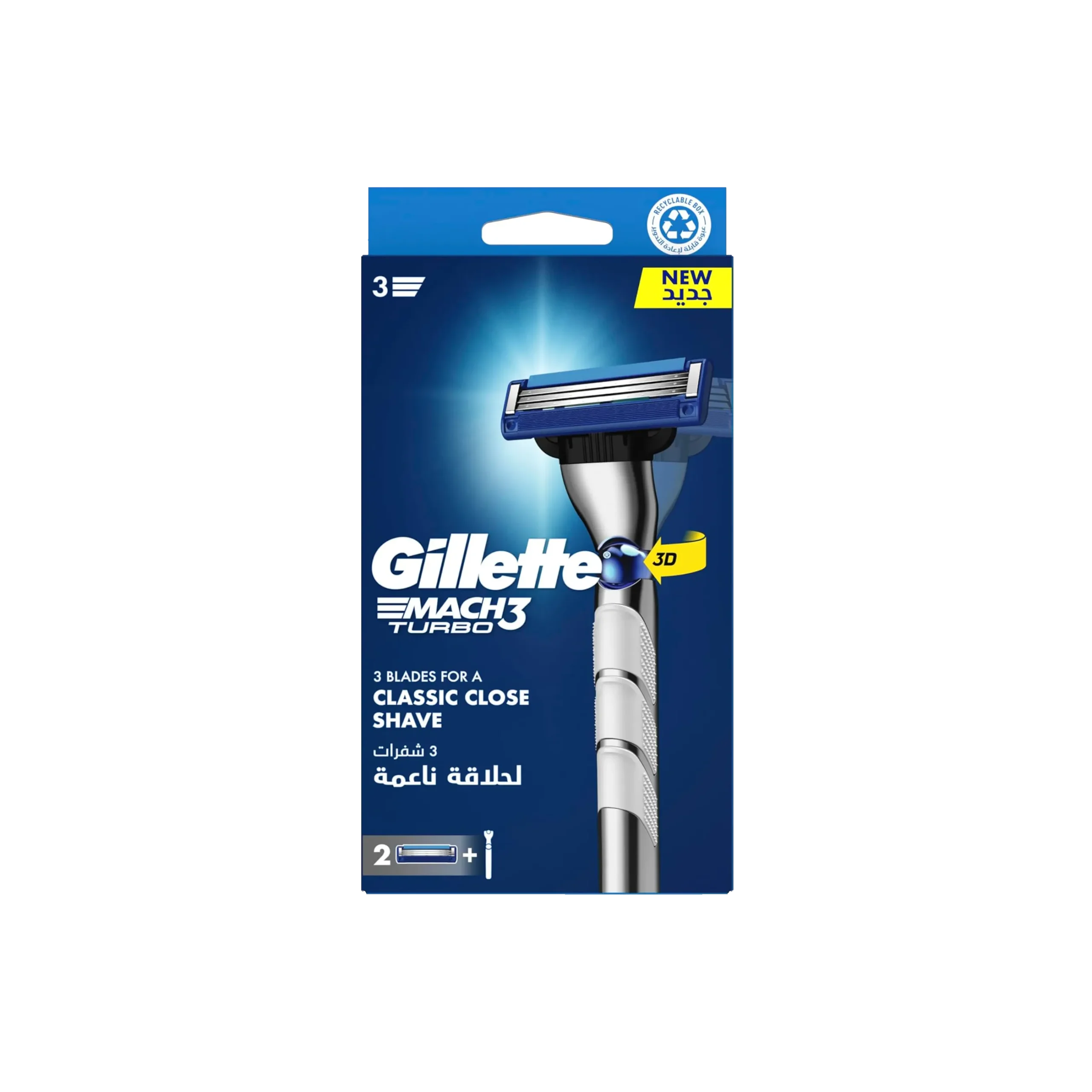 ژیلت مردانه مچ تری توربو