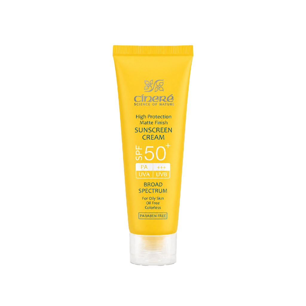 کرم ضد آفتاب spf 50 سینره پوست چرب