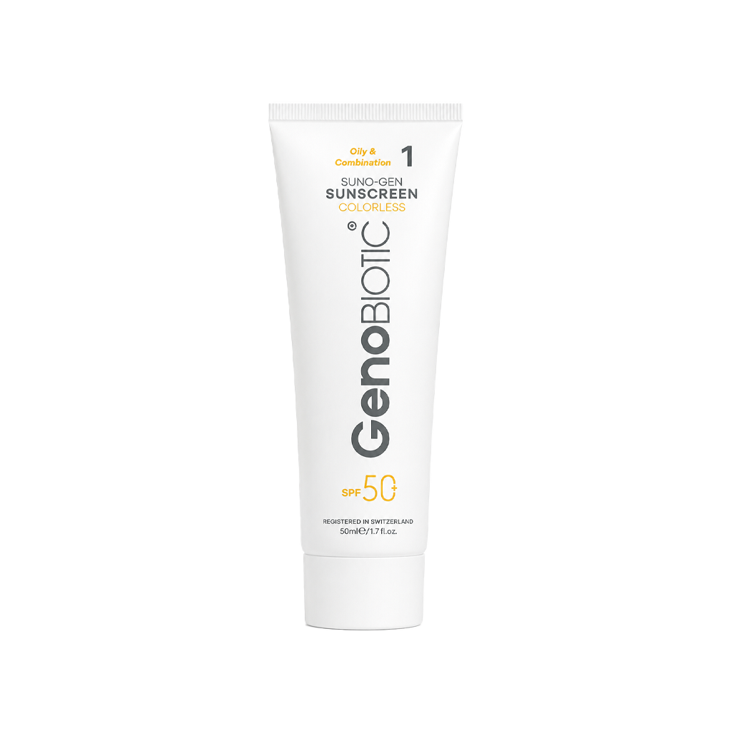 کرم ضدآفتاب بیرنگ ژنو بایوتیک پوست چرب و مختلط SPF50