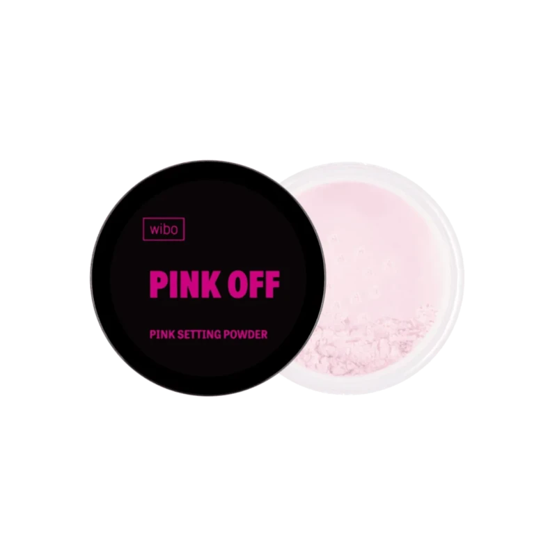 پودر فیکس صورتی ویبو مدل Pink Off