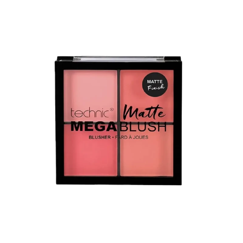 رژگونه مات تکنیک مگا بلاش