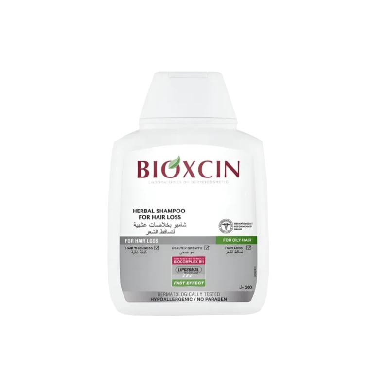 شامپو ضد ریزش مو بیوکسین مخصوص موهای چرب