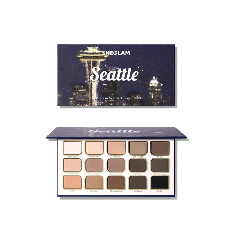 پالت سایه چشم شیگلم مدل Seattle