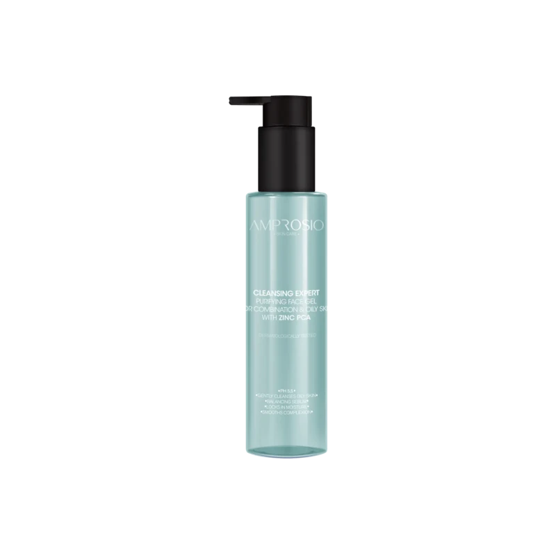 ژل شستشو پوست چرب و مختلط صورت آمپروسیو