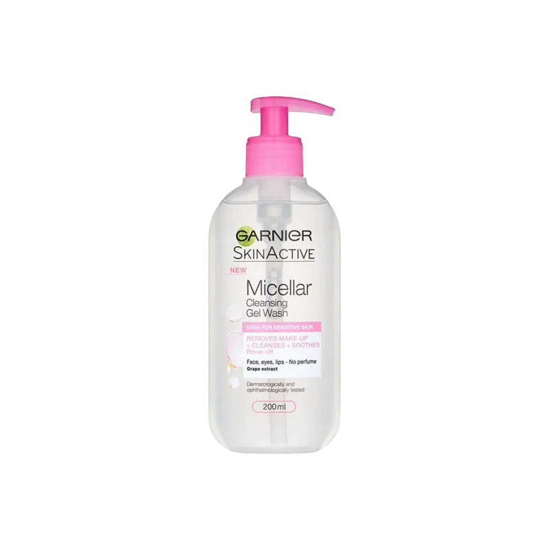 ژل شستشوی میسلار گارنیر مناسب پوست حساس