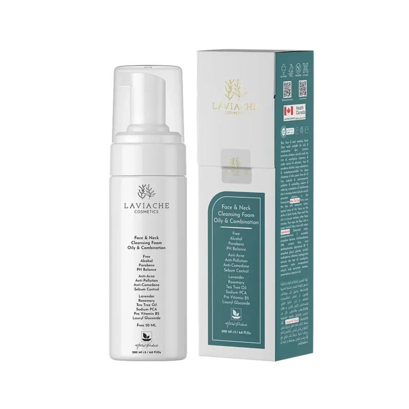 فوم شست‌وشوی لاویاچه مخصوص پوست چرب و مختلط
