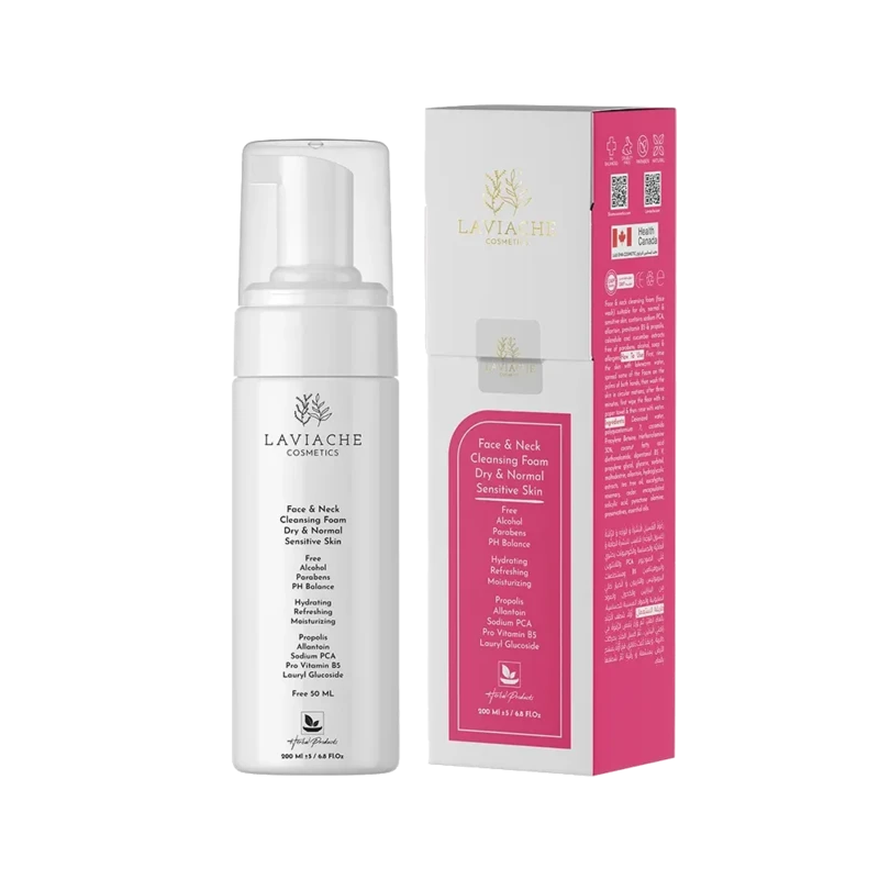 فوم شست‌وشوی لاویاچه مخصوص پوست خشک و نرمال