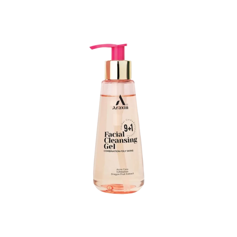 ژل شستشوی صورت آراکسین پوست مختلط و چرب
