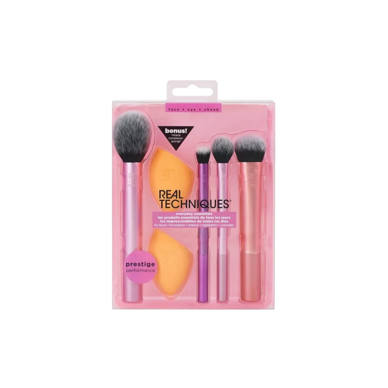 ست براش و پد آرایشی ریل تکنیک