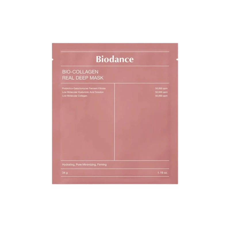 ماسک ورقه‌ای بیو-کلاژن بایودنس