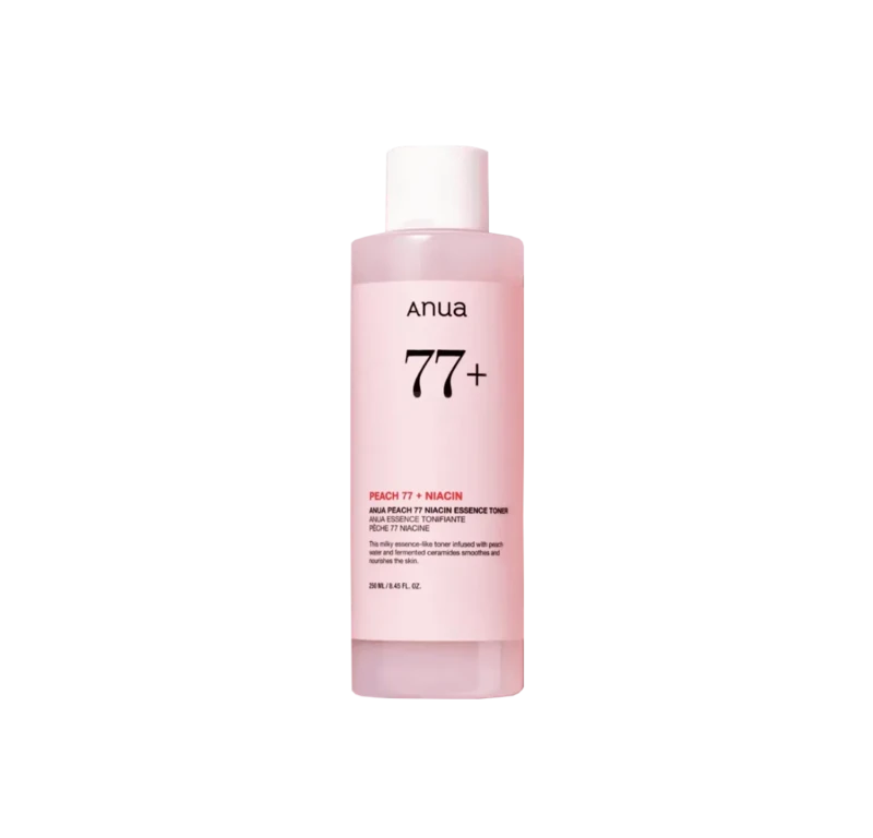 تونر صورت هلو و نیاسین آنوا