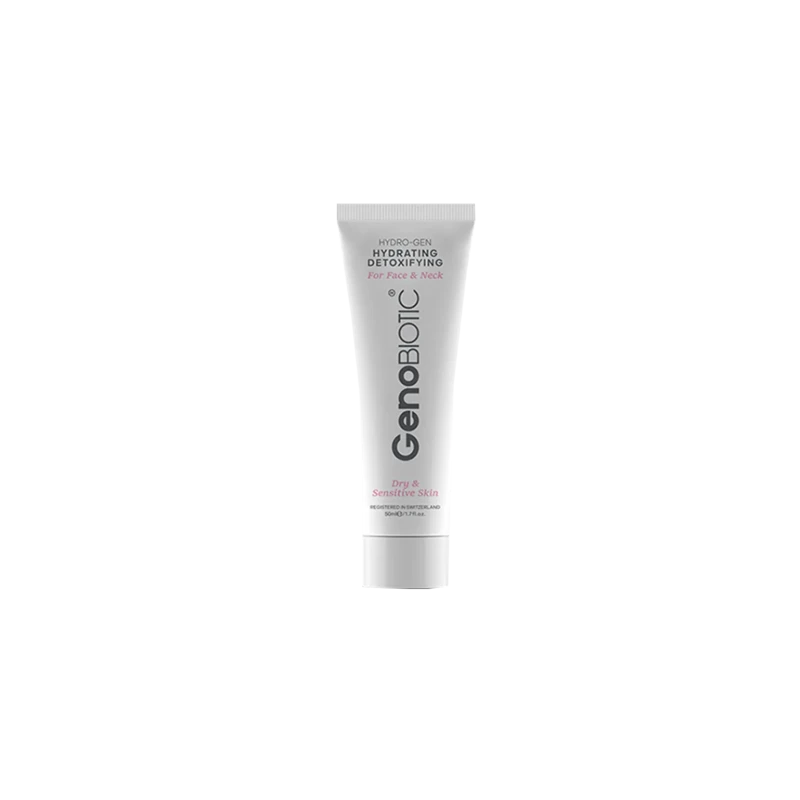 کرم آبرسان صورت و گردن پوست خشک و حساس ژنوبایوتیک