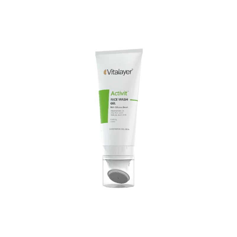 ژل شست‌وشوی صورت کنترل‌کننده چربی و ضدجوش ویتالایر
