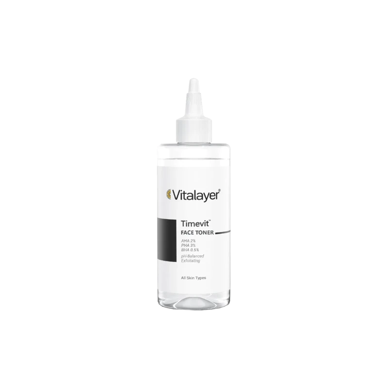 تونر صورت لایه‌بردار ملایم و بازسازی‌کننده پوست ویتالایر