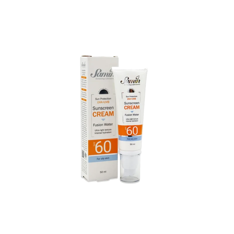 کرم ضد آفتاب فیوژن واتر ثمین SPF 60