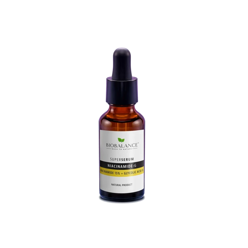 سرم نیاسینامید 15٪ بیوبالانس با گلیکولیک اسید