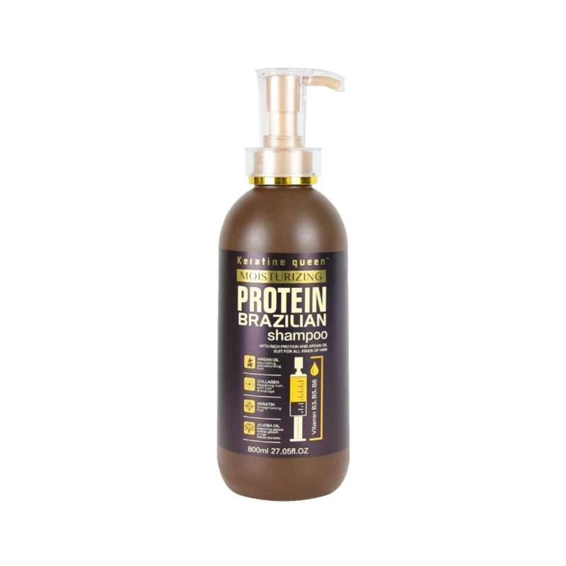 شامپو پروتئین برزیلی کراتین کویین