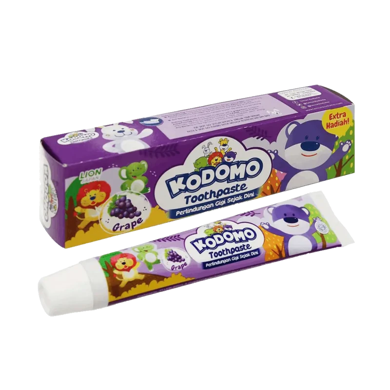 خمیر دندان کودک کدومو طعم انگور