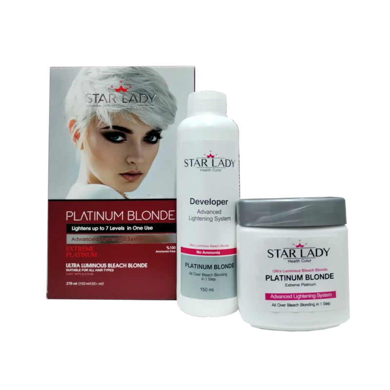 روشن‌کننده موی پلاتینیوم استار لیدی