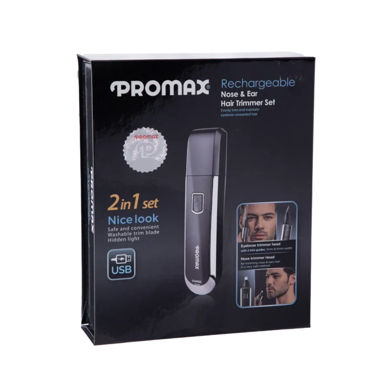 اصلاح شارژی گوش و بینی پرو مکس مدل ۲ کاره