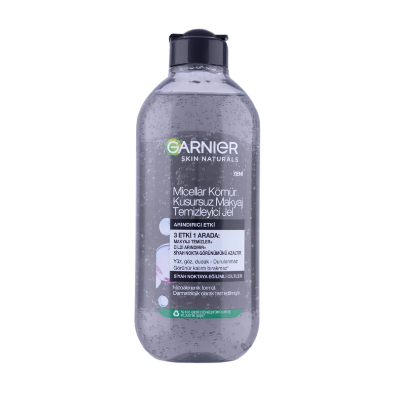 ژل پاک‌کننده صورت با ذغال فعال گارنیر